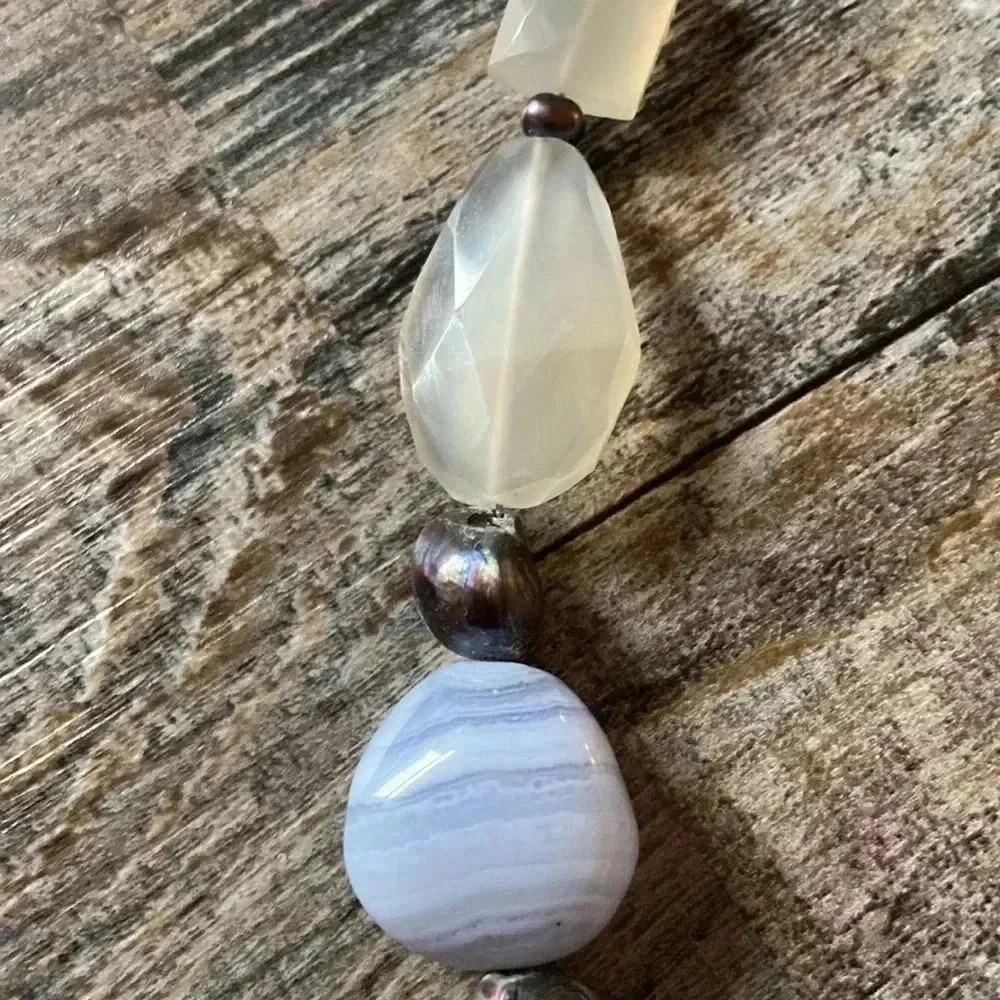 Chunky Bead /  Crystal / Stone Necklace - Picture 5 of 7